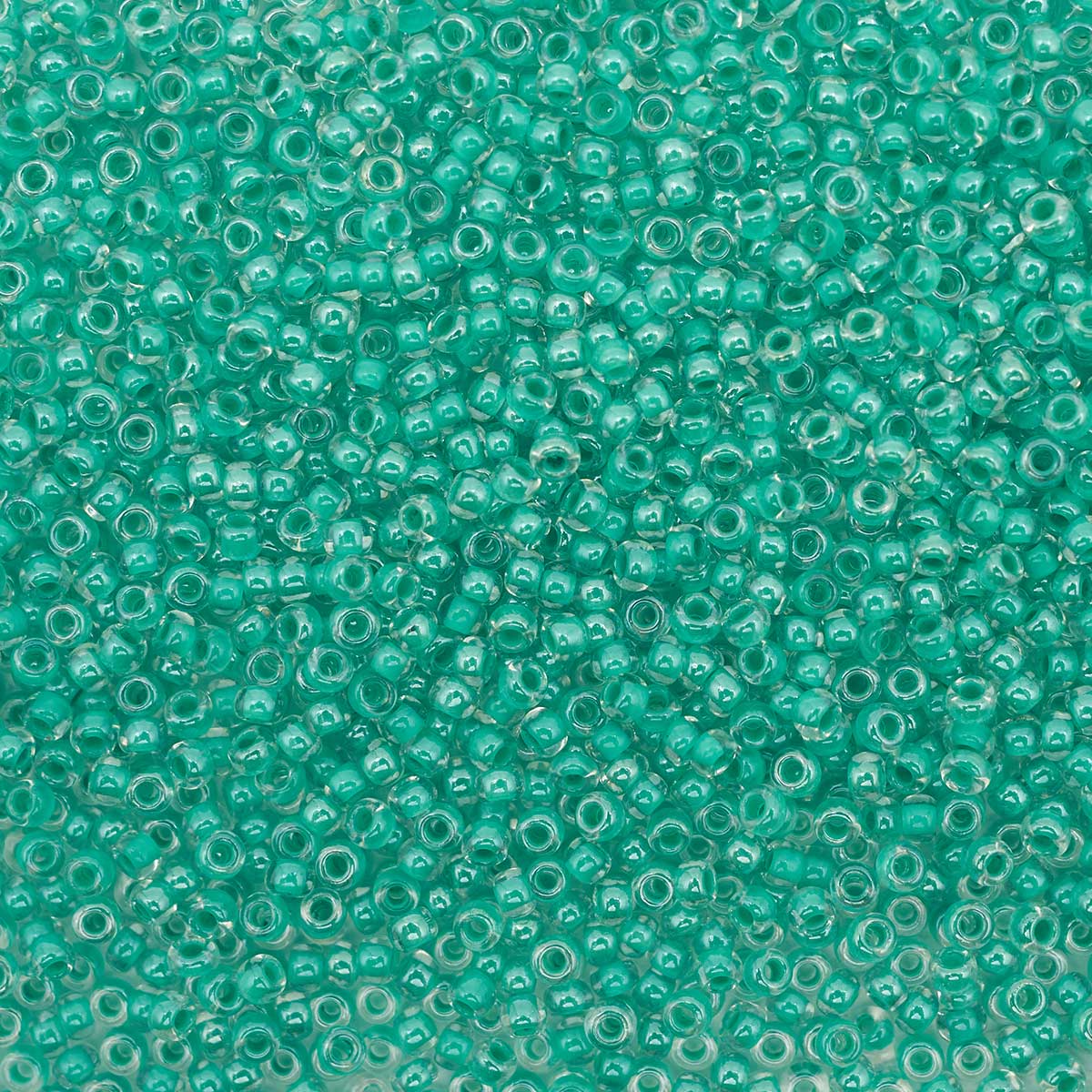 

Бисер Preciosa Чехия прозрачный с цветным центром 10/0, (38658) 331-19001-10/0, 20 г, 5 шт, Зеленый