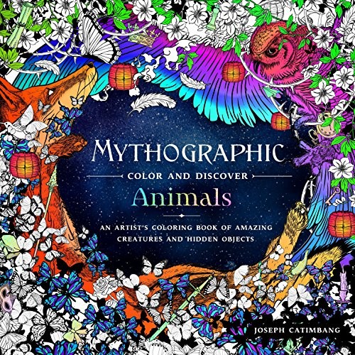 Раскраска MPS Mythographic Color and Discover: Animals: An Artist's