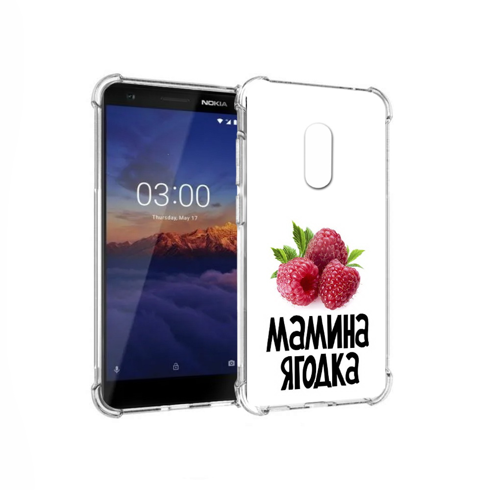 

Чехол MyPads Tocco для Nokia 3.1 мамина ягодка (PT114125.119.456), Прозрачный, Tocco
