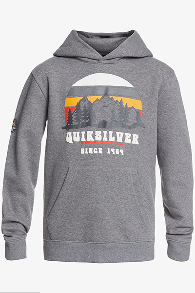

Детское худи Big Logo Snow 8-16 серый 10 YEARS QUIKSILVER EQBFT03612, EQBFT03612