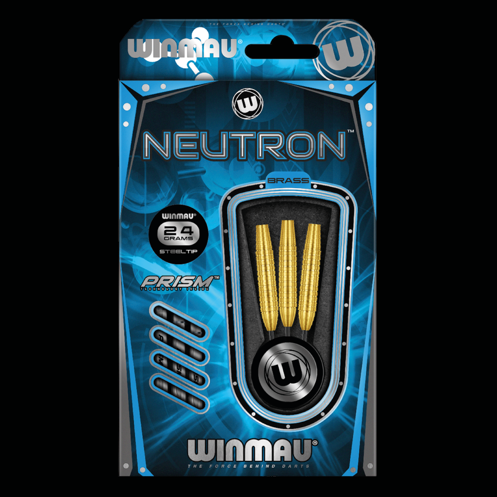 Дротики Winmau Neutron Brass 24гр 1209.24 2072 NEW`23