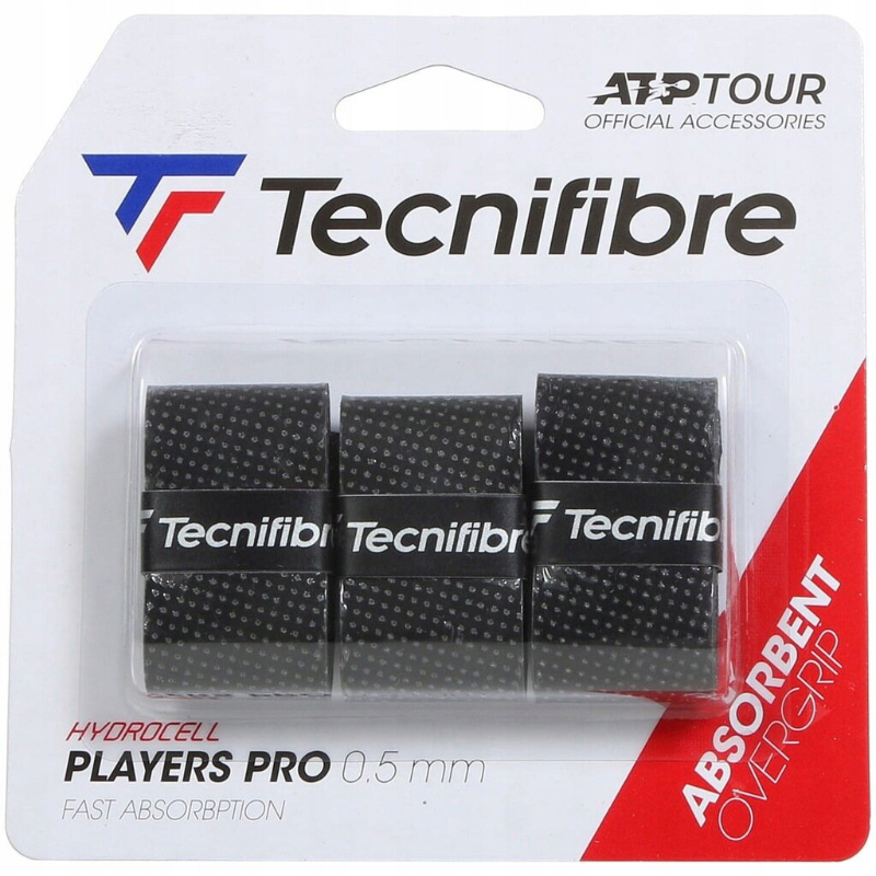 Обмотка для ручки ракетки Tecnifibre Overgrip Pro Players x3 52ATPPLABK, Black