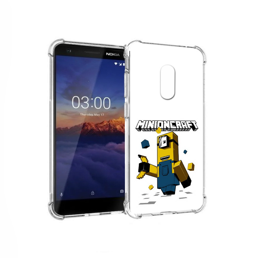 

Чехол MyPads Tocco для Nokia 3.1 миньон (PT114125.119.478), Прозрачный, Tocco