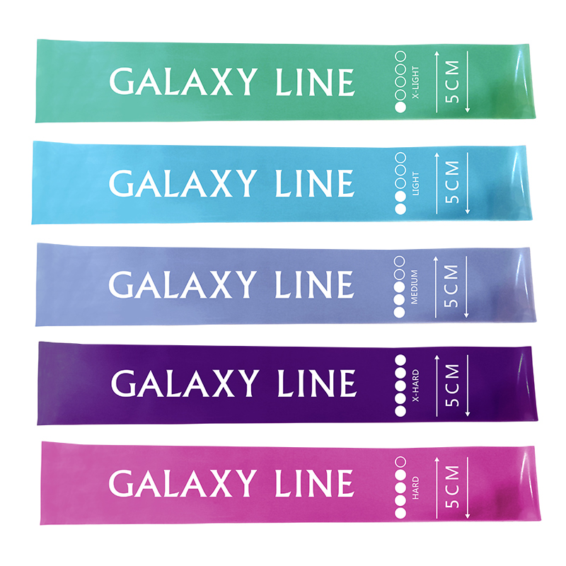 

Набор резинок для фитнеса GALAXY GL1061, Разноцветный, GL1061