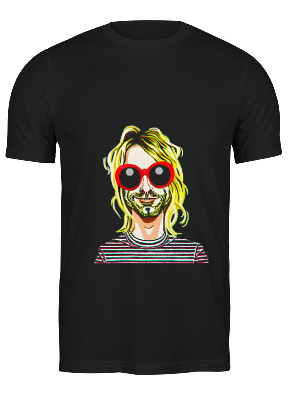 

Футболка мужская Printio Nirvana черная L, Черный, Nirvana