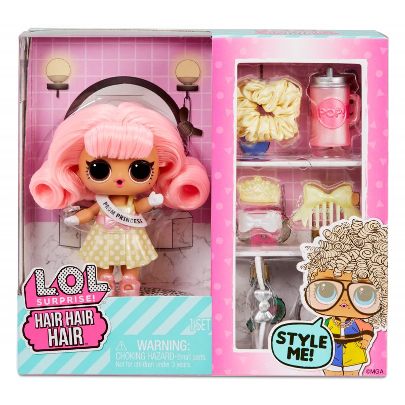 

Кукла L.O.L. Surprise LOL HAIR PROM PRINCESS c настоящими волосами