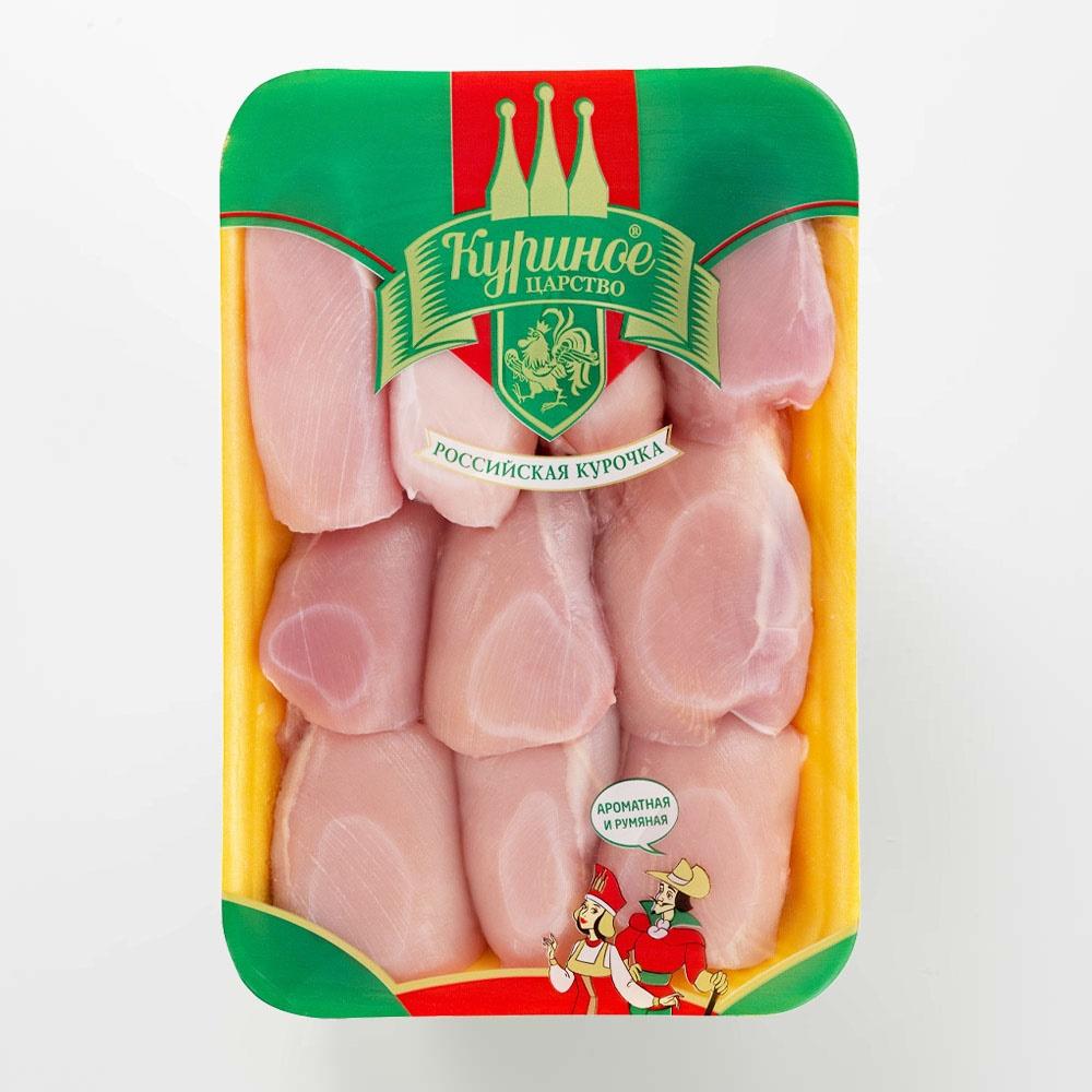 

Филе бедра цыплёнка-бройлера Куриное царство без кожи, охлаждённое, 1,4-1,5 кг