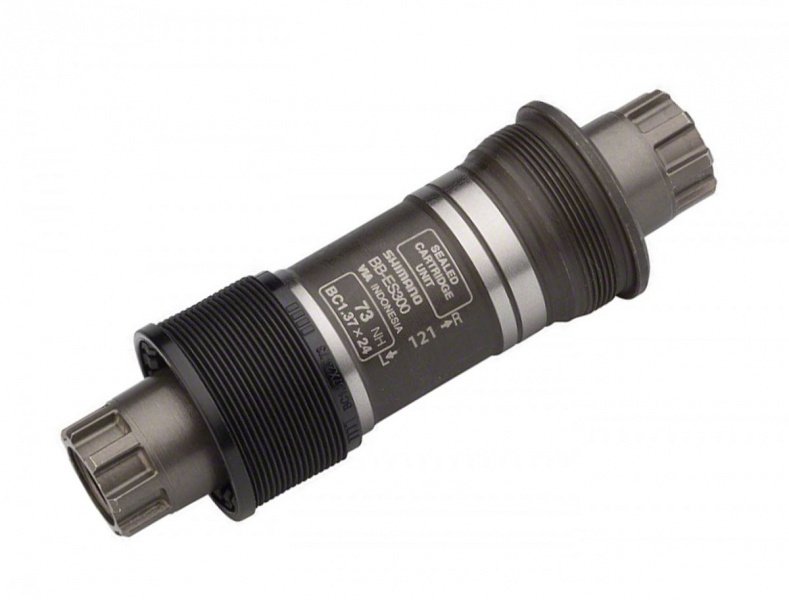 

Каретка Shimano, ES300, 73/121, б/болтов, Черный, ES300