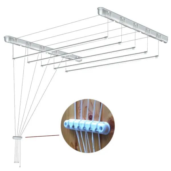 Сушилка потолочная Лиана ПЛЮС 160см белая
