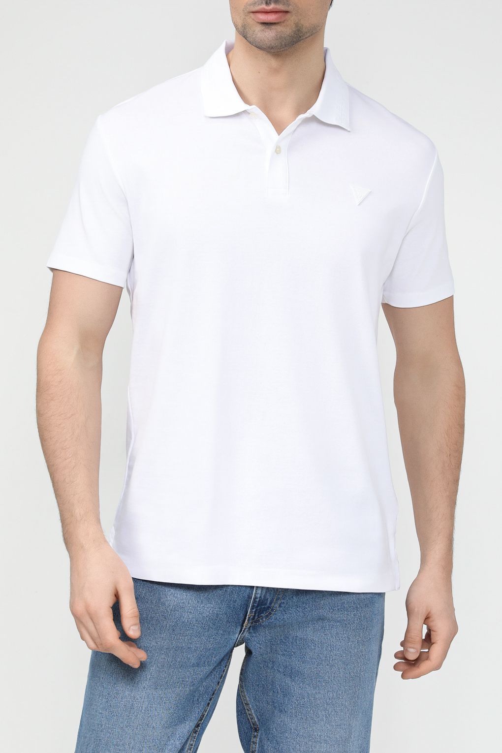 

Футболка мужская Guess M4GP66 KC701 белая L, Белый, M4GP66 KC701