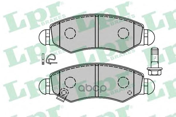 

Комплект тормозных колодок Sangsin brake SP1596