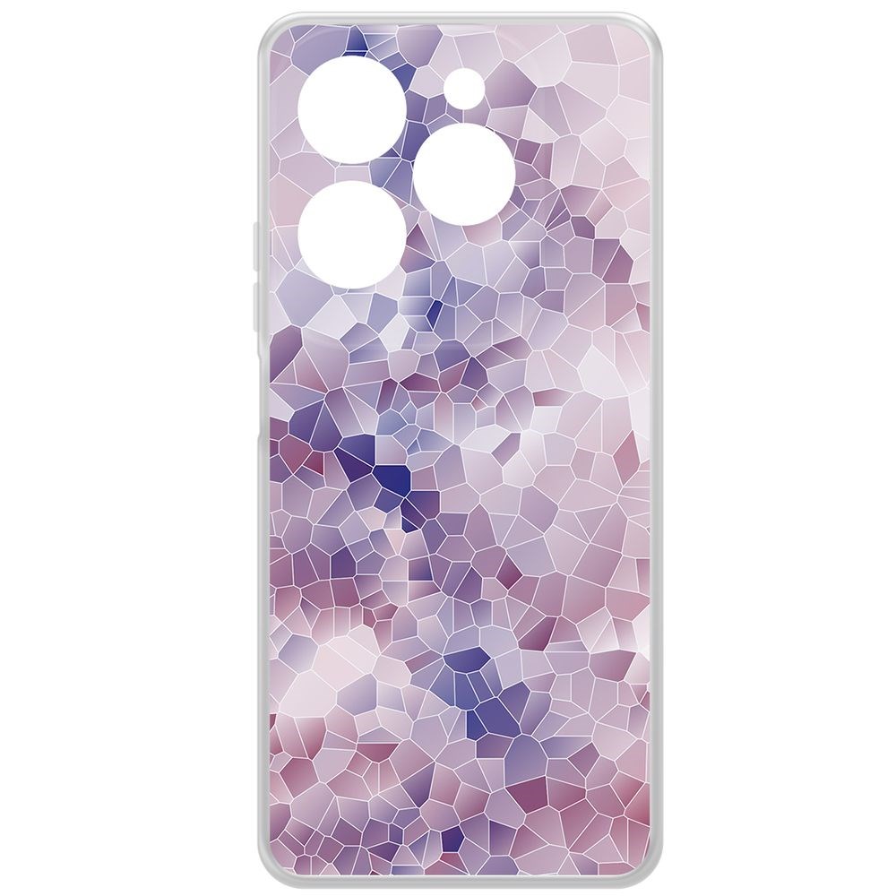

Чехол-накладка Krutoff Clear Case Витраж 2 для INFINIX Hot 40 Pro, Прозрачный