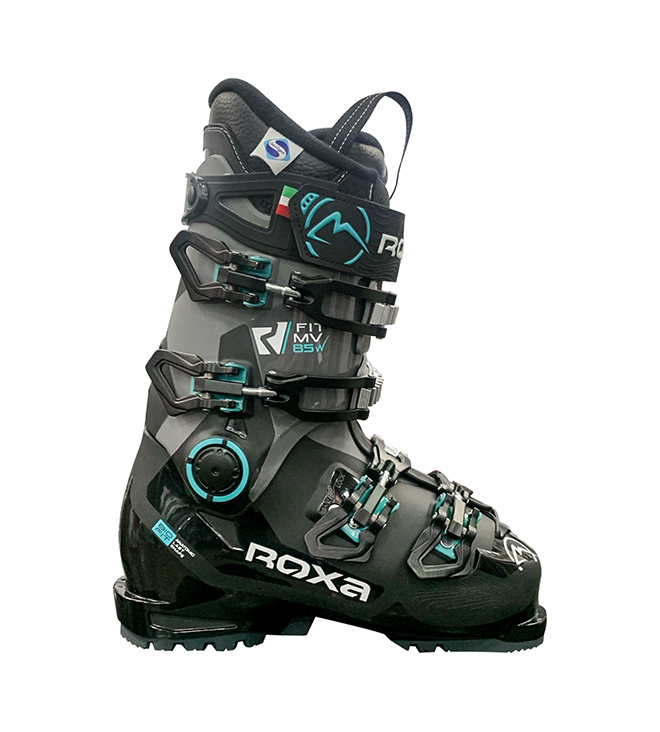 Горнолыжные ботинки Roxa R/FIT MV W 85 RTL Black/Aqua 24/25, 24.5