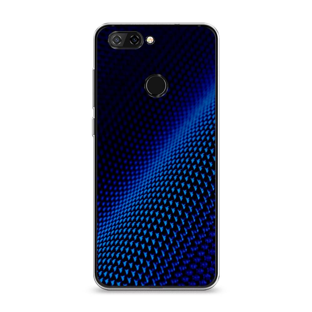 

Чехол Awog на ZTE Blade V9 / ЗТЕ Блэйд V9 "Синий карбон", Разноцветный, 132450-3