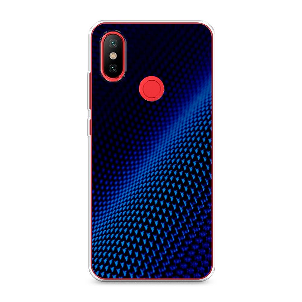 

Чехол Awog на Xiaomi Mi 6X "Синий карбон", Разноцветный, 33250-3