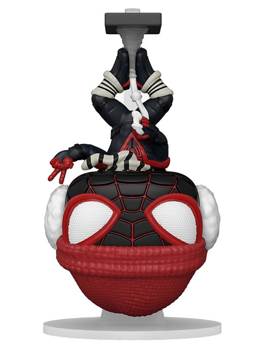 фото Фигурка funko pop! bobble marvel games miles morales upside down miles