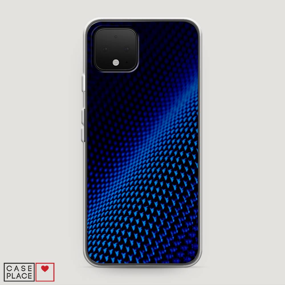 

Чехол Awog на Google Pixel 4 "Синий карбон", Разноцветный, 270250-3