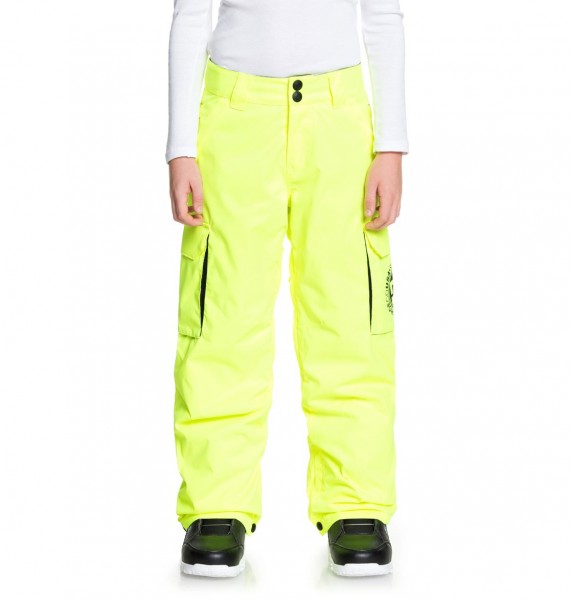 фото Детские сноубордические штаны banshee 8-16 желтый 12/m int dc shoes adbtp03001