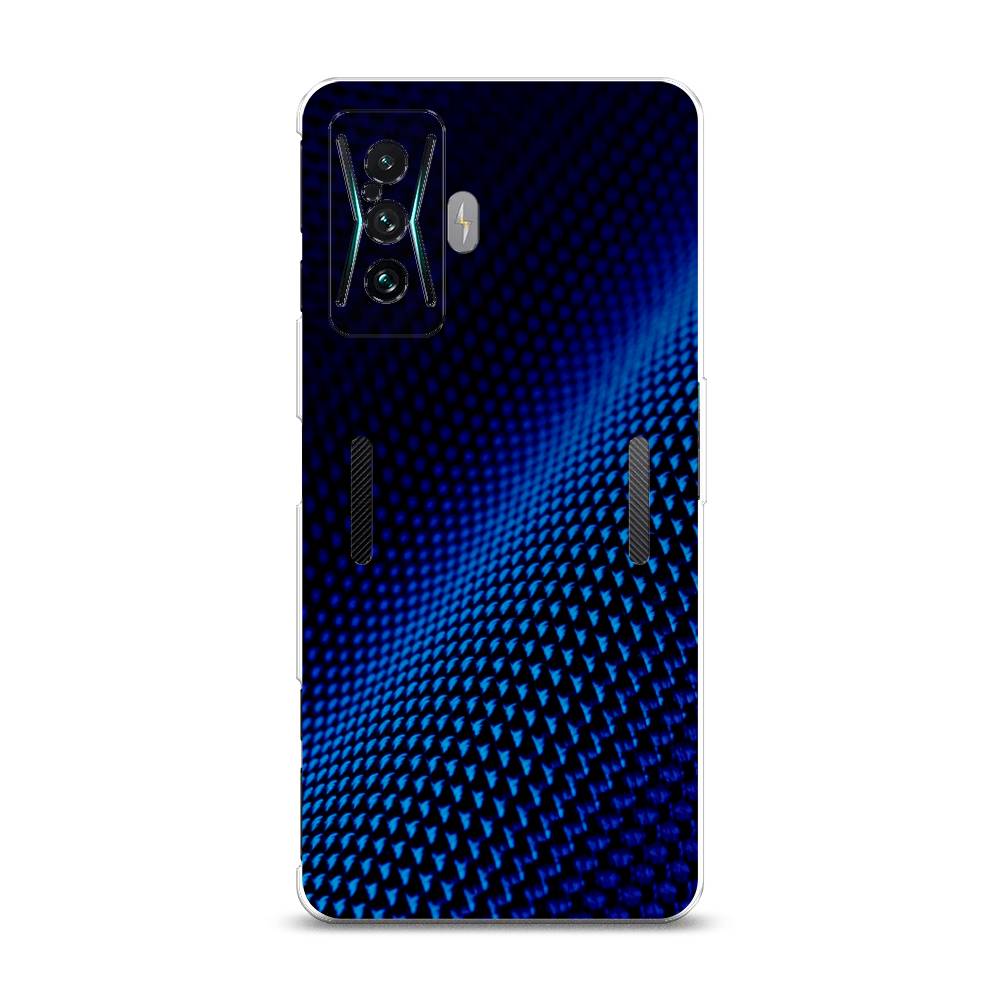 

Чехол Awog на Xiaomi Redmi K50 GE "Синий карбон", Разноцветный, 314350-3