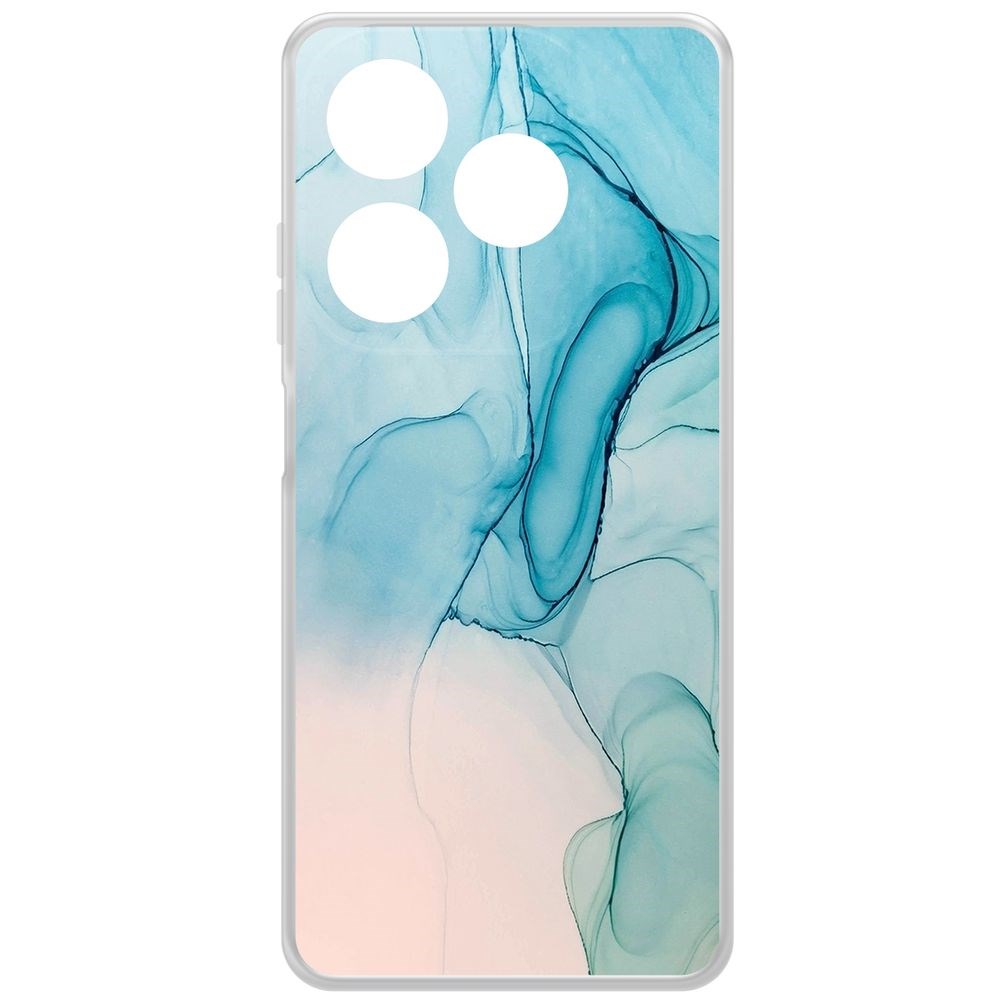 

Чехол-накладка Krutoff Clear Case Абстракт разводы для INFINIX Smart 8, Прозрачный