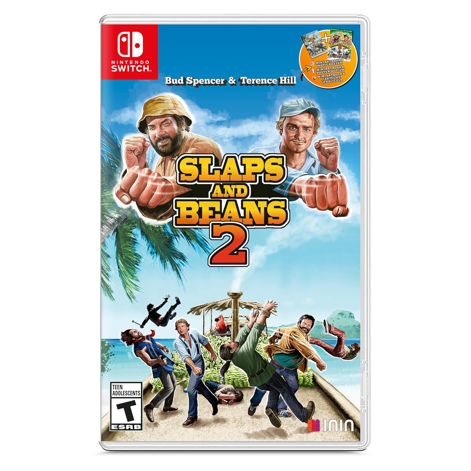 Игра Bud Spencer & Terence Hill Slaps and Beans 2 (NS, полностью на иностранном языке)