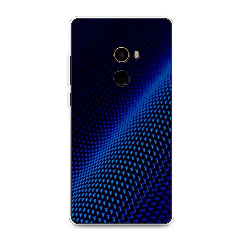 

Чехол Awog на Xiaomi Mi Mix 2 "Синий карбон", Разноцветный, 32550-3