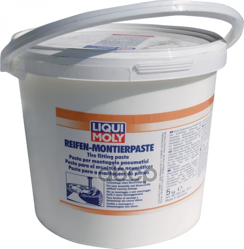 

Монтажная Паста Д/Колес Reifen-Montierpaste (5кг) / 3021 Liqui moly арт. 3021