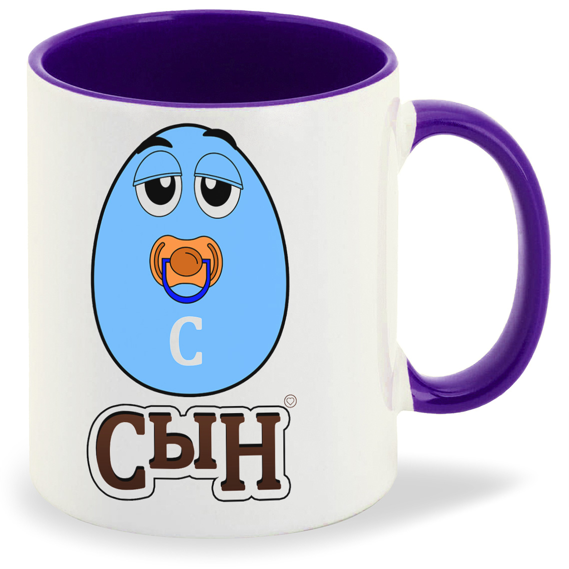 

Кружка CoolPodarok Прикол Семья M and MsСын, Прикол Семья M and MsСын