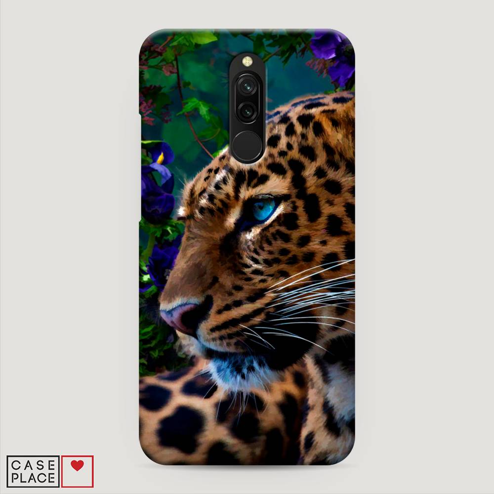 

Пластиковый чехол "Хищный взгляд" на Xiaomi Redmi 8, 37120-1