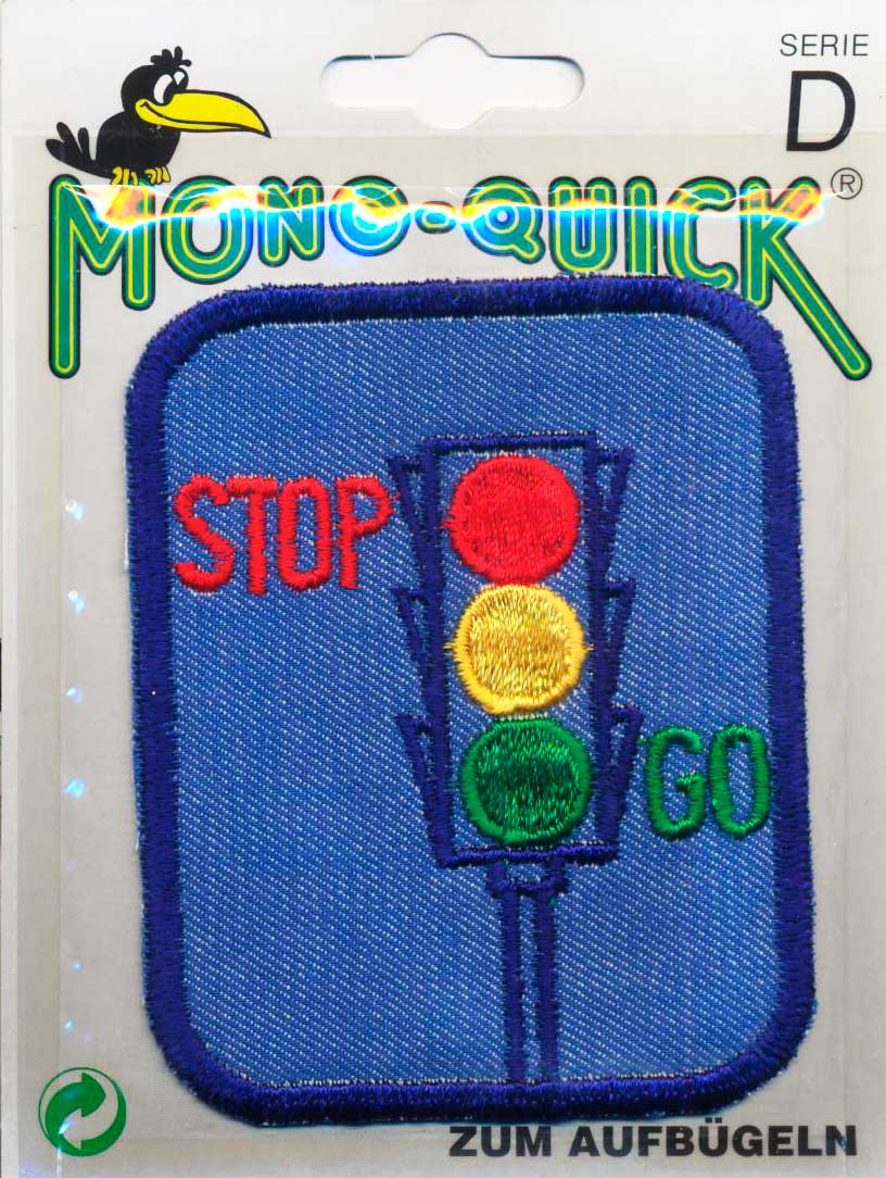 

Термоаппликация Mono Quick (63793-11) – Заплатка детская джинсовая с вышивкой Светофор