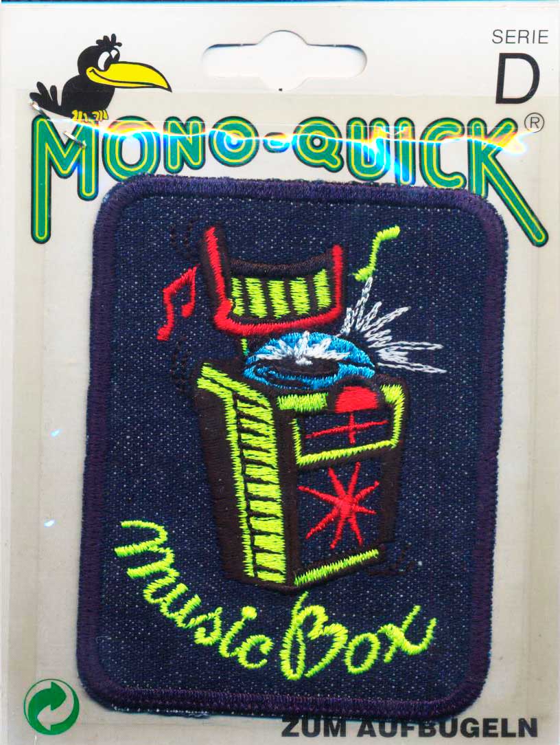 

Термоаппликация Mono Quick (63793-7) – Заплатка детская джинсовая с вышивкой Музыка
