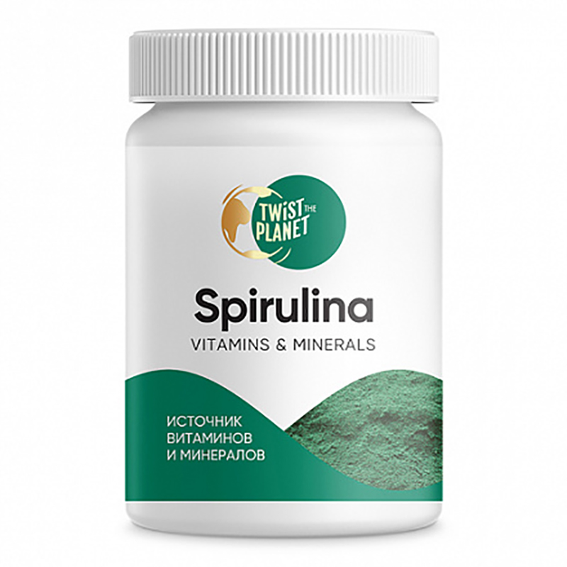 фото Twist the planet spirulina, 90 таб