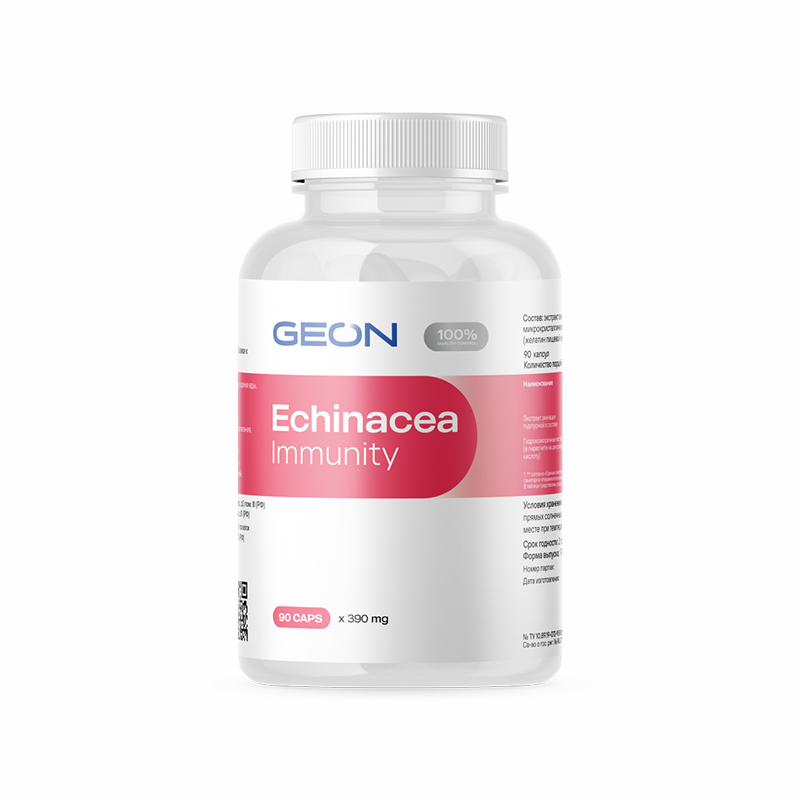 фото Geon echinacea immunity 390 мг, 90 капс