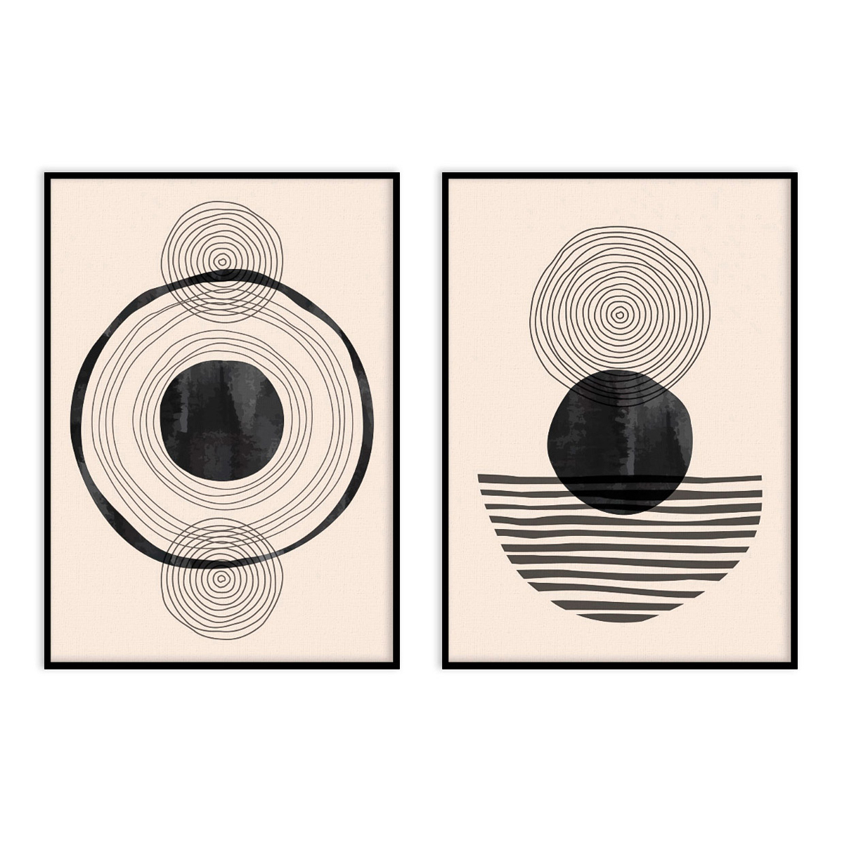 

Набор постеров Дом Корлеоне Абстракция №338 40х60 см 2 шт, 19-0323