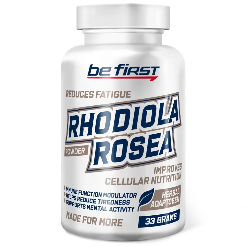 

Be First Rhodiola rosea powder, 33 г, Rhodiola rosea powder, 33 г