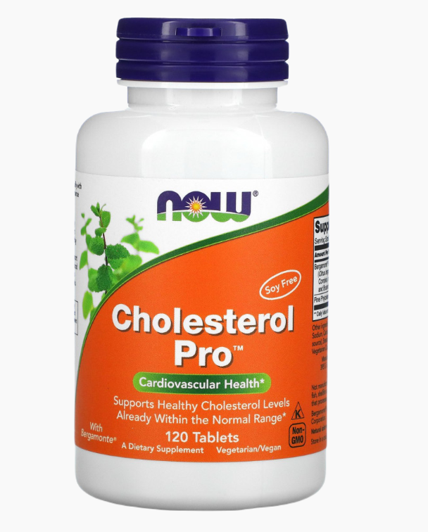 NOW Cholesterol Pro, 120 таб