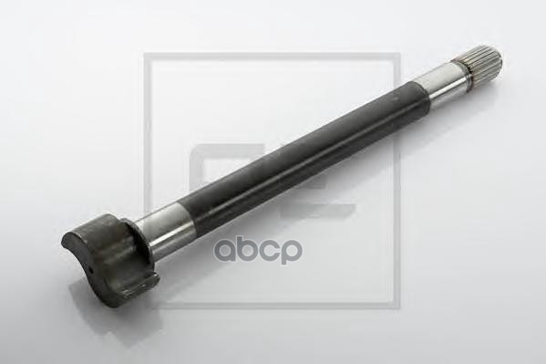 PE AUTOMOTIVE 01618600A 016.186-00A_вал тормозной! левый (S), (L=531 (483) mm, d42 mm, шли