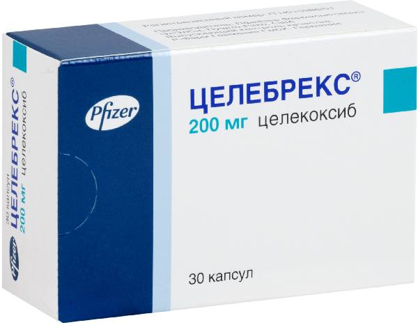 Купить Целебрекс капсулы 200 мг 30 шт., Pfizer