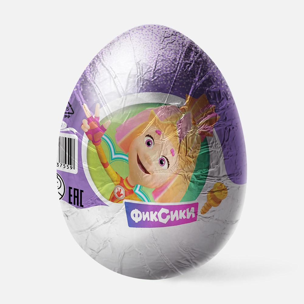 

Яйцо шоколадное Шоки Токи Фиксики, с игрушкой, 20 г