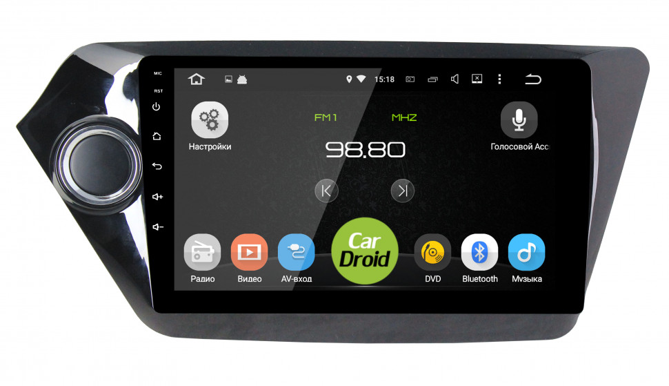 

Штатная магнитола Roximo CarDroid RD-2314F для KIA RIO, RD-2314F