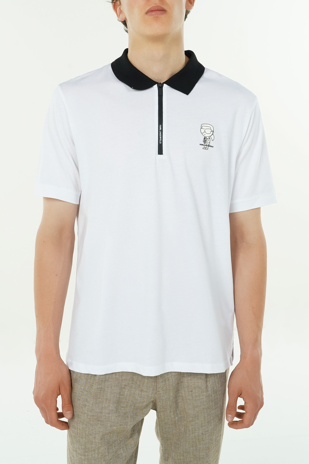 

Футболка мужская Karl Lagerfeld 542224_745025 белая XL, Белый, 542224_745025