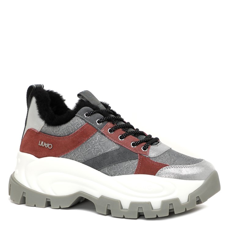 

Кроссовки женские Liu Jo BF3239 серые 40 EU, Серый, BF3239