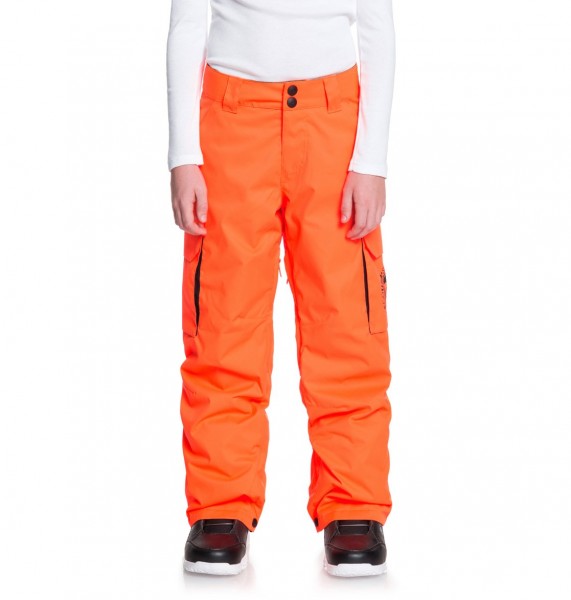 фото Детские сноубордические штаны banshee 8-16 оранжевый 12/m dc shoes adbtp03001
