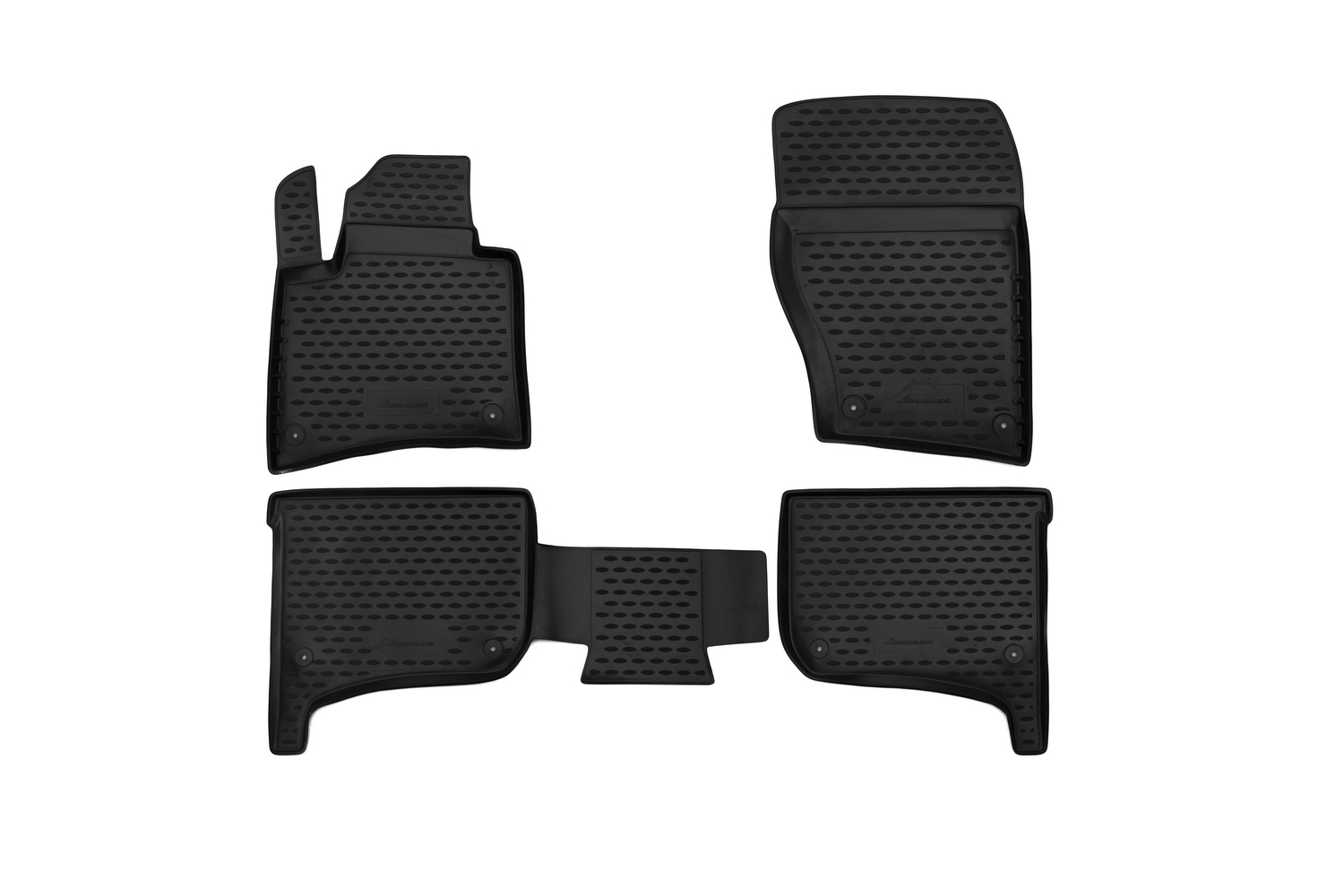 фото Коврики в салон vw touareg ii terrain tech 2010-2015, 2015-03/2018, 4 шт. (полиуретан) element