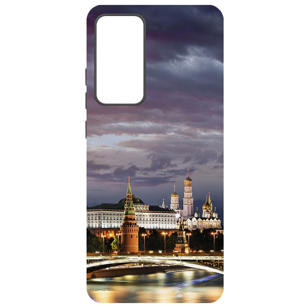 

Чехол-накладка Krutoff Soft Case Россия, Московский Кремль для Xiaomi 12X черный