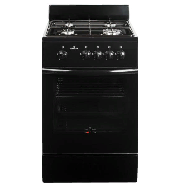 фото Газовая плита greta 1470 исп. 23 gg 5070 mf 13 (d) black