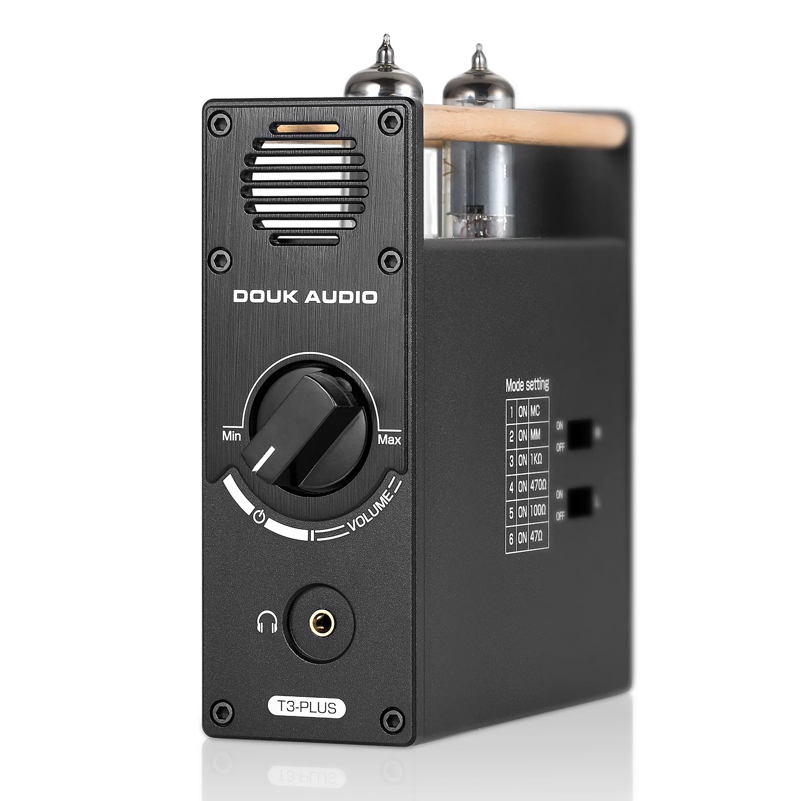 Ламповый предусилитель c фонокорректорм MM/MC Douk Audio T3 Plus