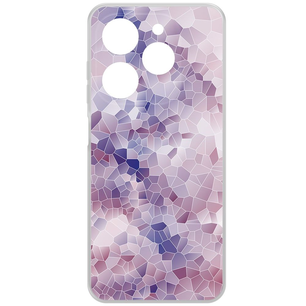 

Чехол-накладка Krutoff Clear Case Витраж 2 для Tecno Spark Go 2024, Прозрачный