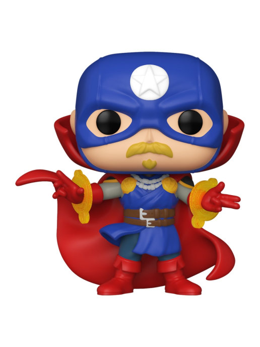 фото Фигурка funko pop! bobble marvel avengers infinity warps: soldier supreme