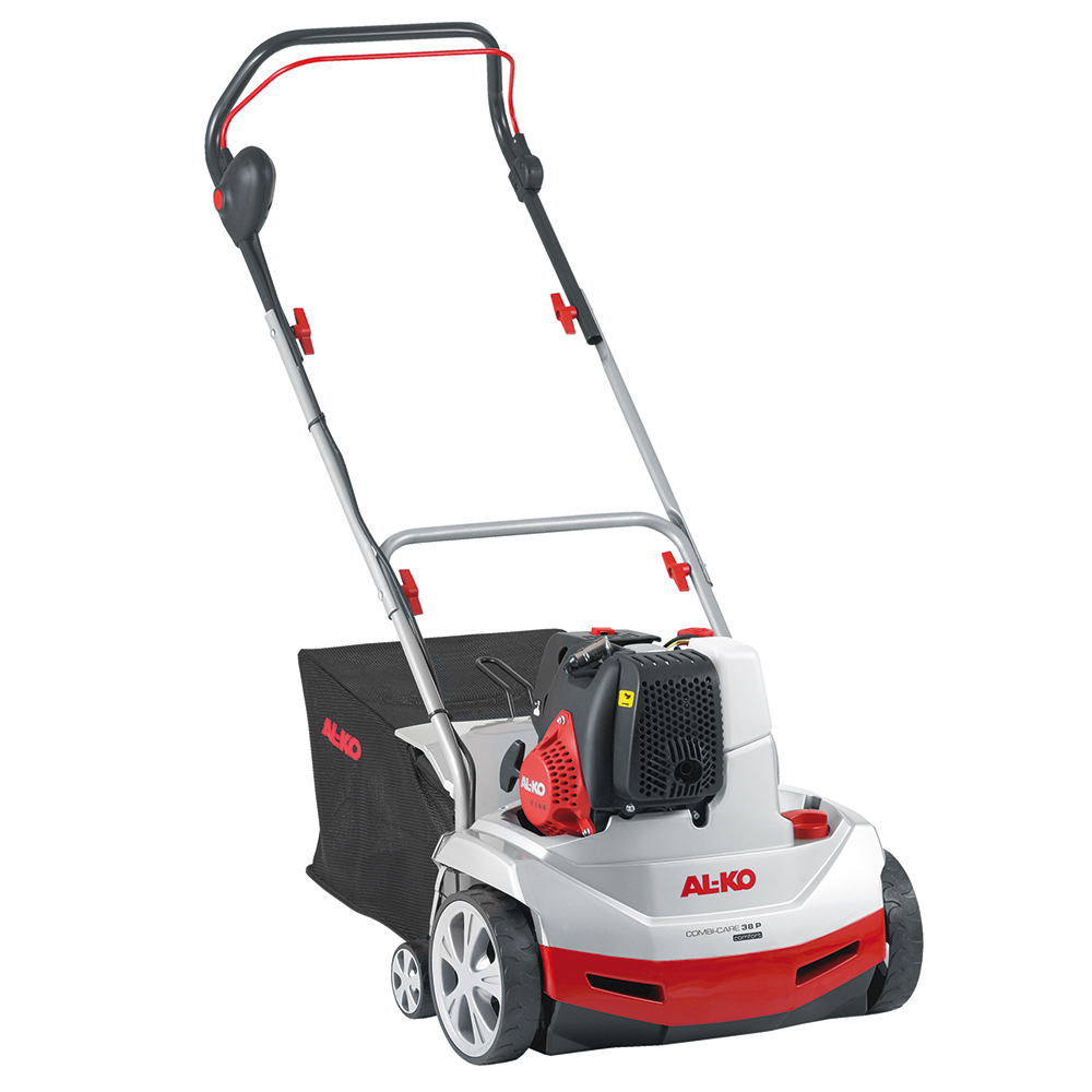 

Скарификатор-аэратор бензиновый AL-KO Comfort 38P 144F 1,8 л.с., Белый;красный;черный
